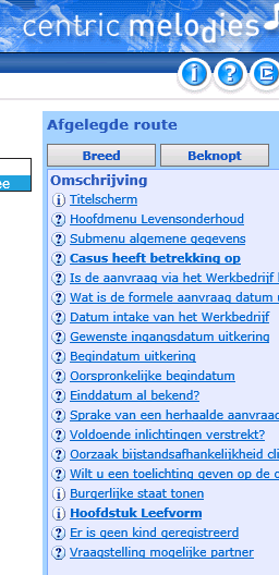 routelijst