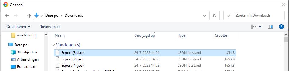 import locatie