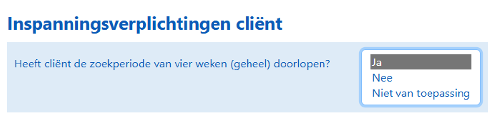 scherm zoekperiode doorlopen janee