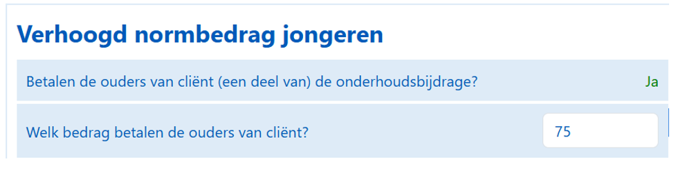 scherm loh jongerennorm ouderbijdrage