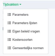 Tijvakken onderhouden
